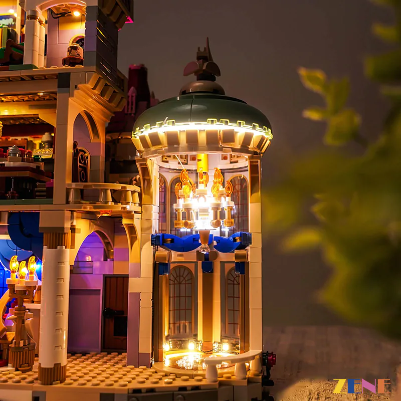 Light Kit for Beauty and the Beast Castle #43263 - Image 7