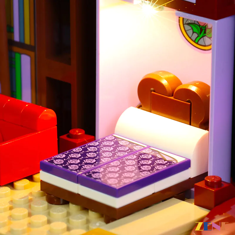 Light Kit for Belle and the Beast's Castle #43196 - Image 3