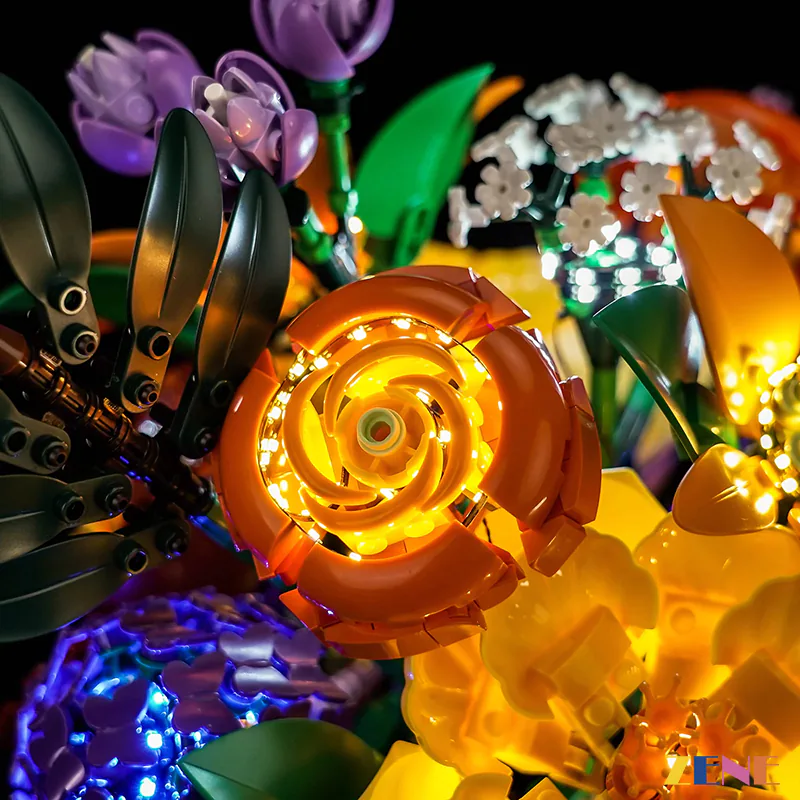 Light Kit for Botanical Flower Arrangement #10345 - Image 2