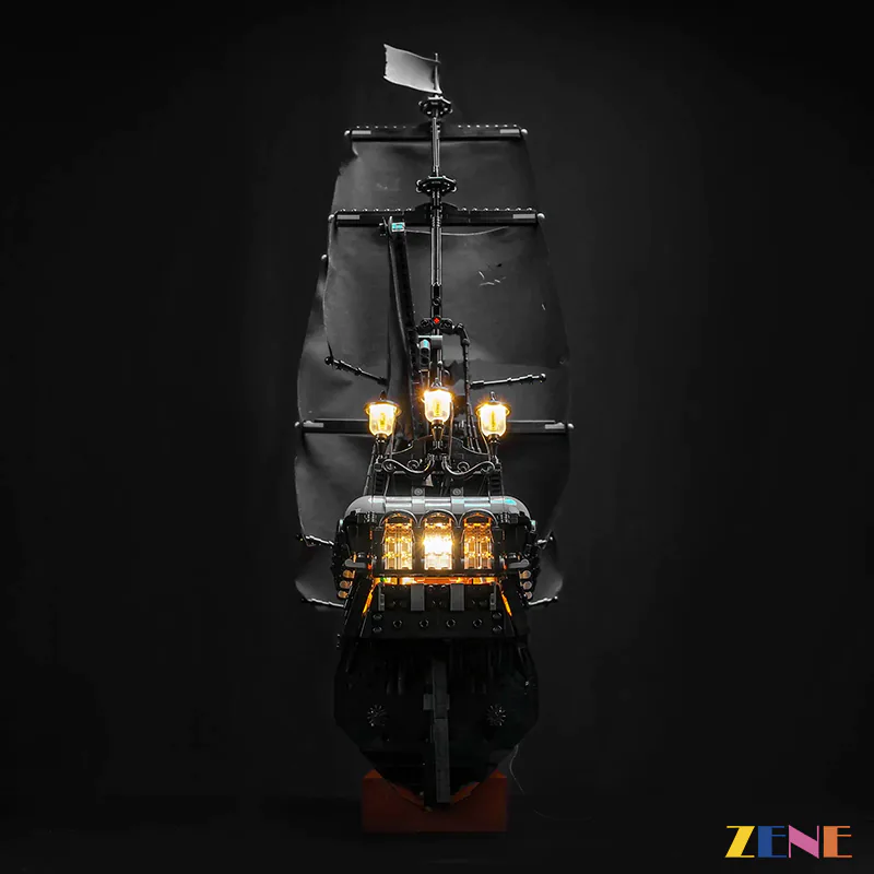 Light Kit for Jack Sparrow's Pirate Black Pearl Ship #10365 (Ver. 1) - Image 7