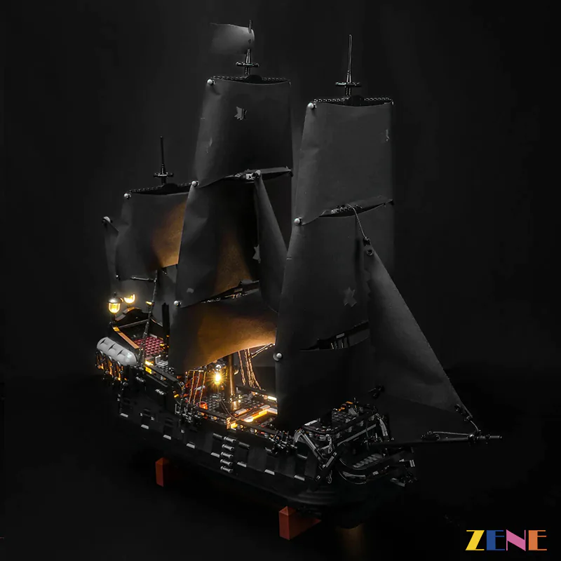 Light Kit for Jack Sparrow's Pirate Black Pearl Ship #10365 (Ver. 1) - Image 8