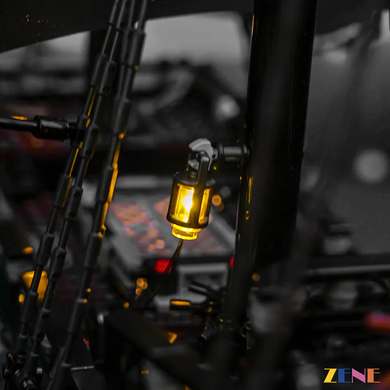 Light Kit for Jack Sparrow's Pirate Black Pearl Ship #10365 (Ver. 1) - Image 9
