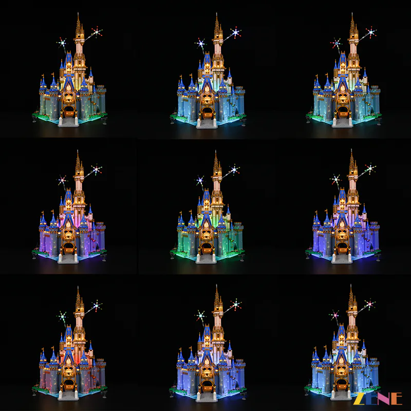 Light Kit for Disney Castle #43222 (Ver. 2) - Image 3