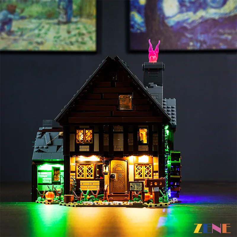 Light Kit for Disney Hocus Pocus Sanderson Sisters' Cottage #21341 Halloween - Image 5