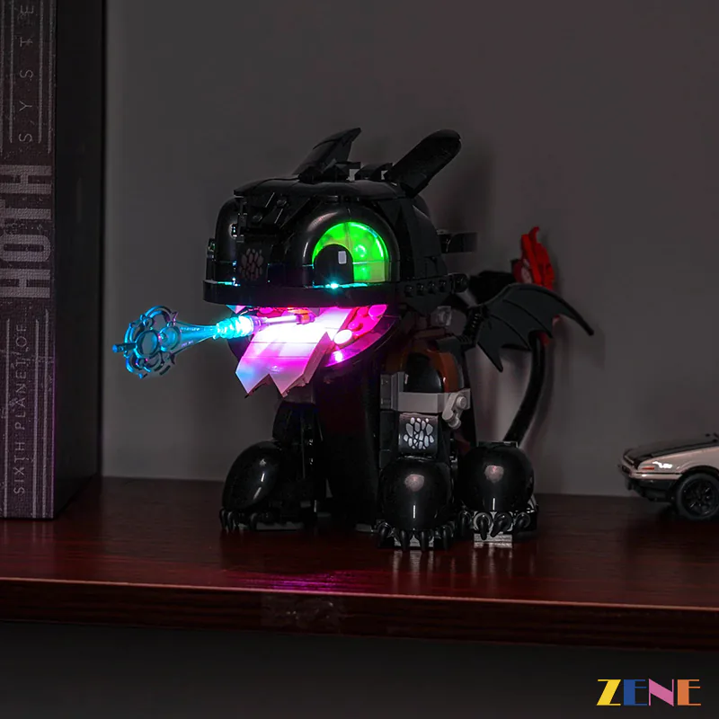 Light Kit for Dragon Toothless #10375 - Image 7