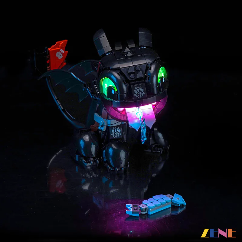 Light Kit for Dragon Toothless #10375 - Image 9