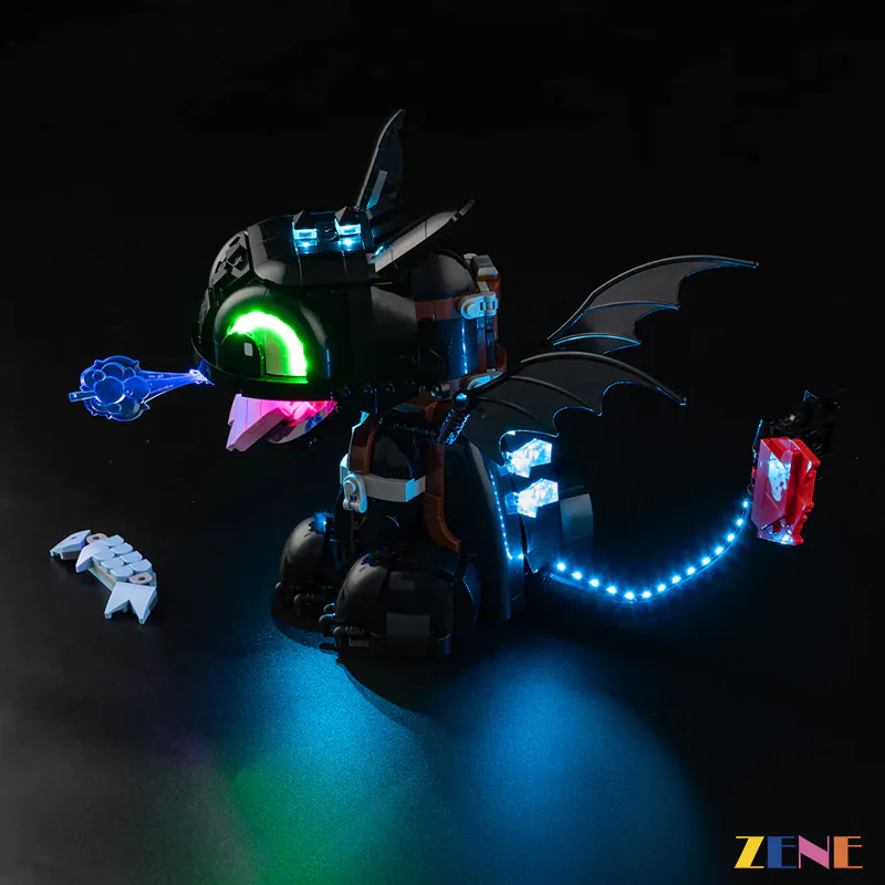 Light Kit for Dragon Toothless #10375 (Ver2) - Image 11