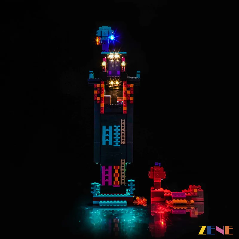 Light Kit for Minecraft® Enderman Tower #21279