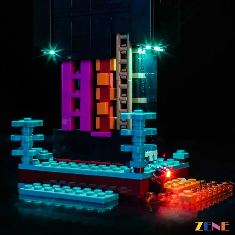 Light Kit for Minecraft® Enderman Tower #21279 - Image 10