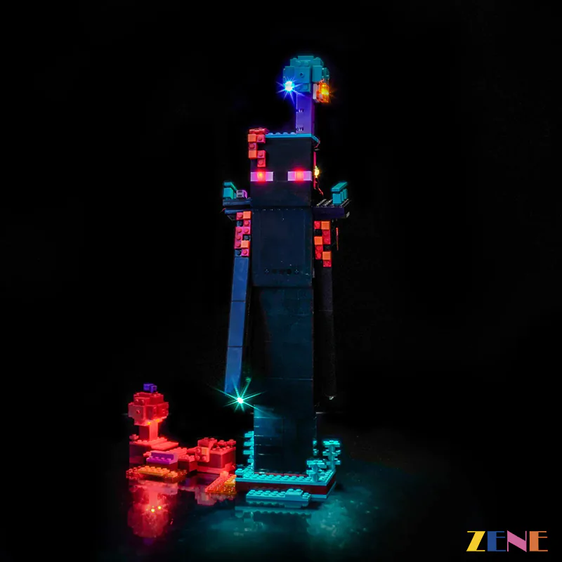 Light Kit for Minecraft® Enderman Tower #21279 - Image 2