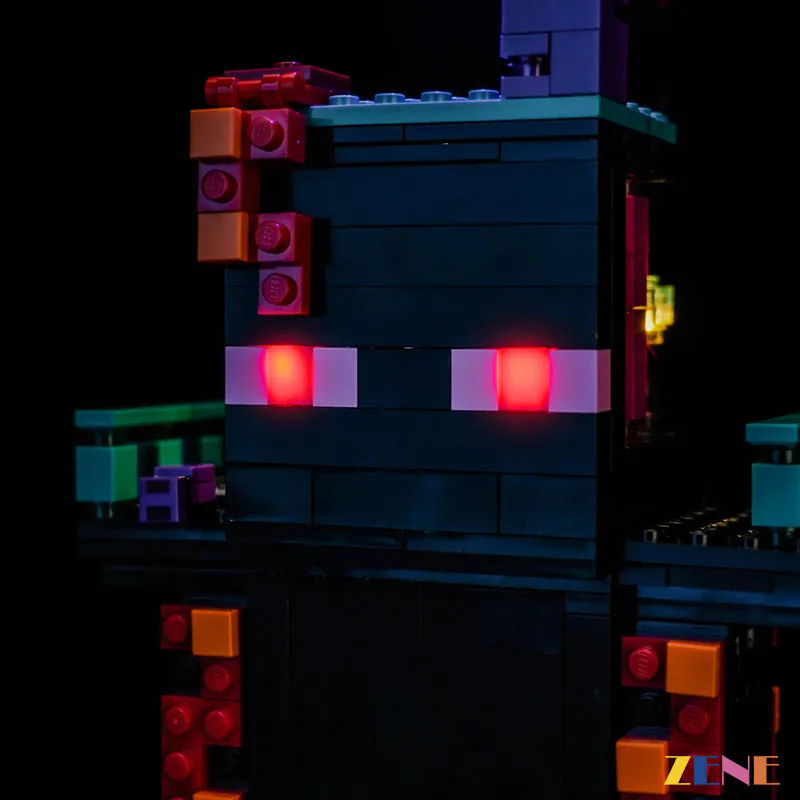 Light Kit for Minecraft® Enderman Tower #21279 - Image 6