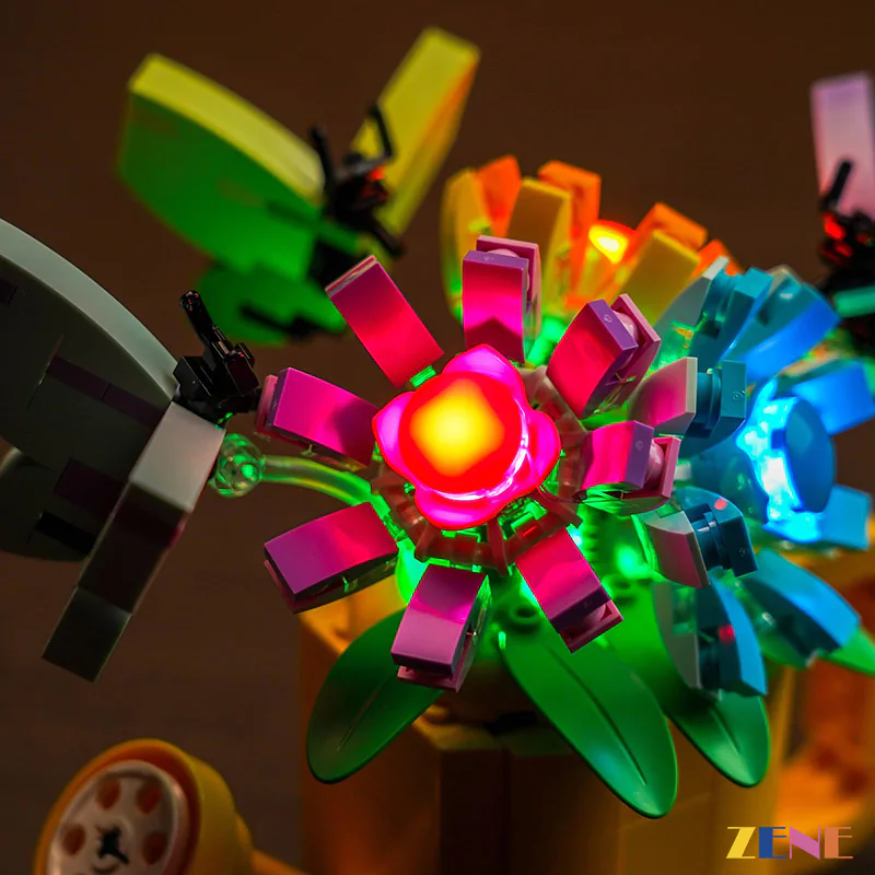 Light Kit for Flowers in Watering Can #31149 - Image 5