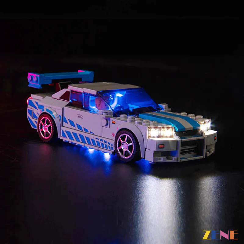 Light Kit for Furious Nissan Skyline GT-R (R34) Car #42210 - Image 8