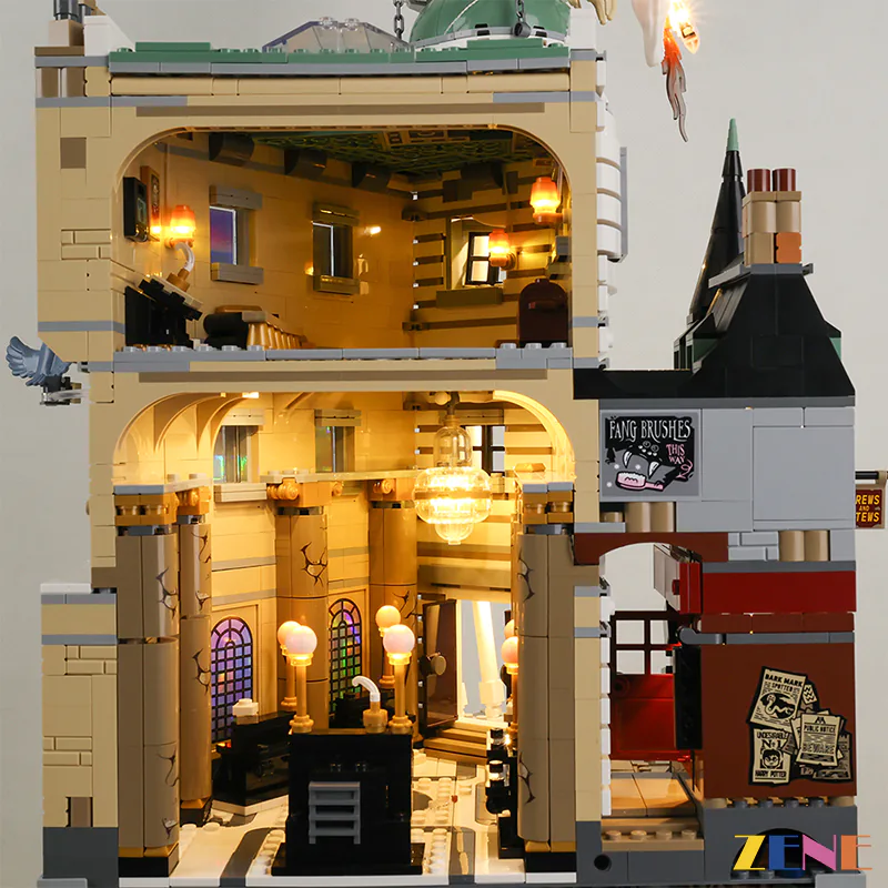 Light Kit for Gringotts™ Wizarding Bank #76417 (Harry Potter) - Image 6