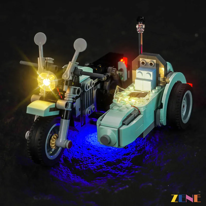 Light Kit for Hagrid & Harry's Motorcycle Ride #76443 - Image 3