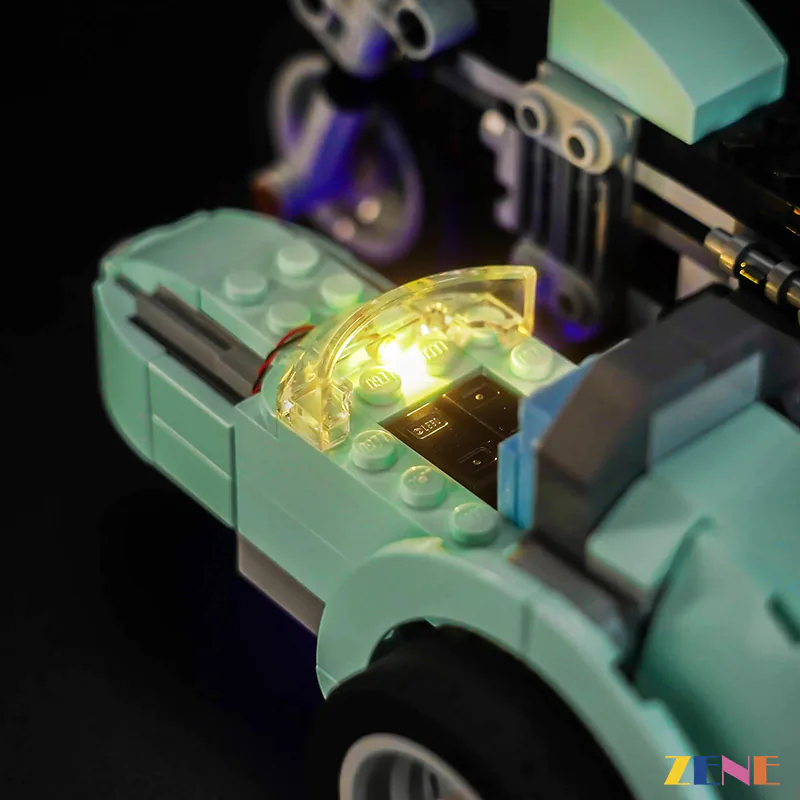 Light Kit for Hagrid & Harry's Motorcycle Ride #76443 - Image 4
