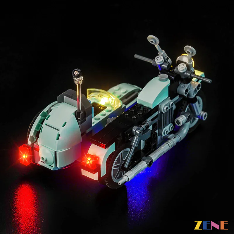 Light Kit for Hagrid & Harry's Motorcycle Ride #76443 - Image 5