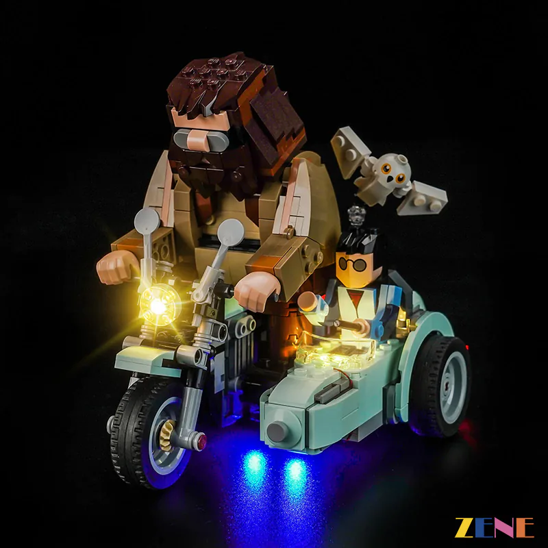 Light Kit for Hagrid & Harry's Motorcycle Ride #76443 - Image 6