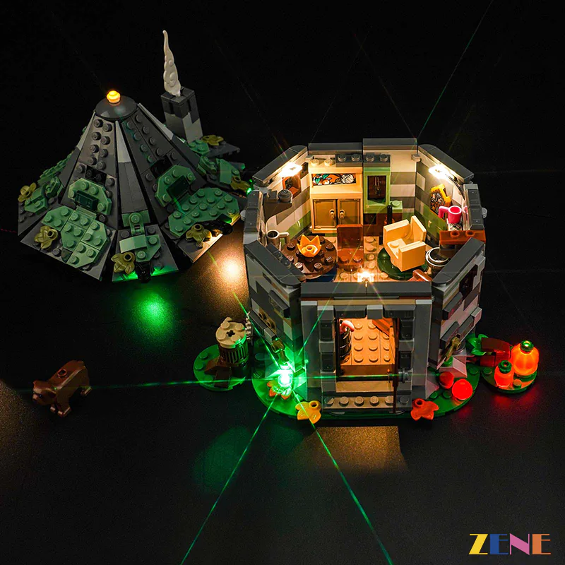 Light Kit for Hagrid's Hut An Unexpected Visit #76428 Harry Potter - Image 3