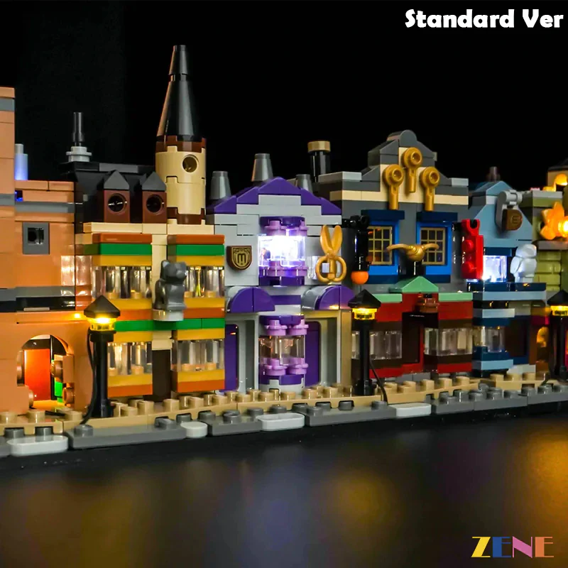 Light Kit for Harry Potter Diagon Alley Wizarding Shops #76444 - Image 10