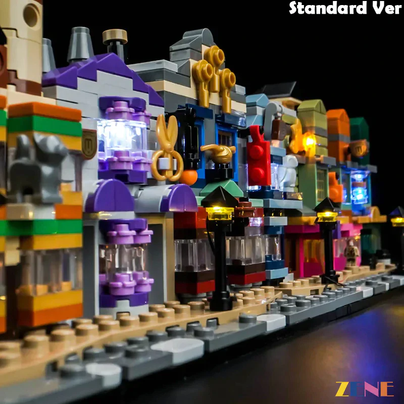 Light Kit for Harry Potter Diagon Alley Wizarding Shops #76444 - Image 4