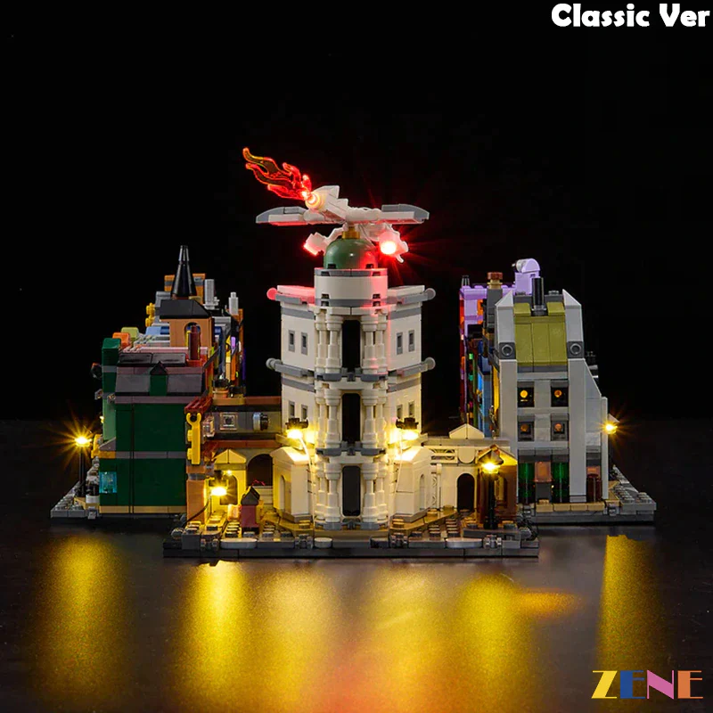 Light Kit for Harry Potter Diagon Alley Wizarding Shops #76444 - Image 7