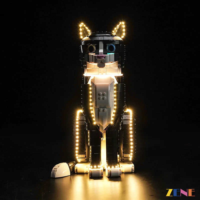 Light Kit for Ideas Tuxedo Cat #21349 - Image 2