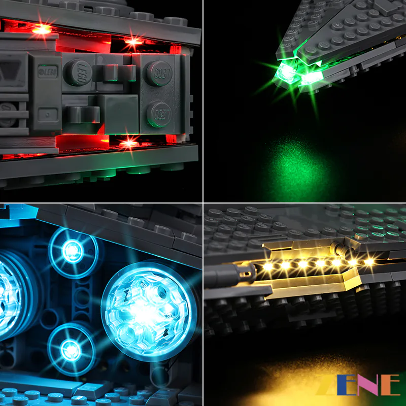 Light Kit for Imperial Star Destroyer #75394 (Ver.2) - Image 3