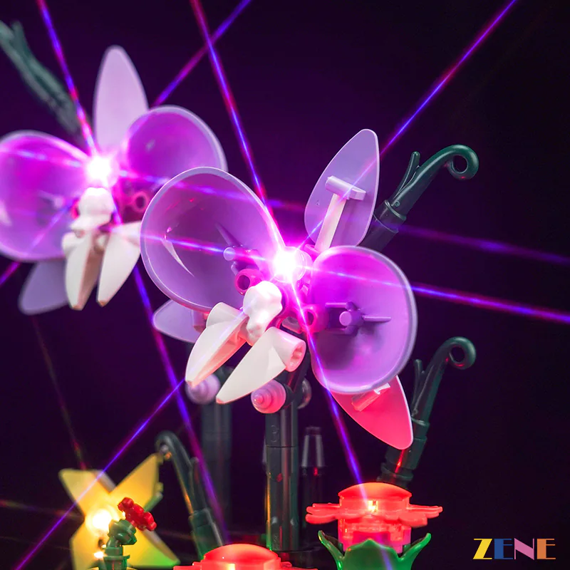 Light Kit for Isabela's Flowerpot Disney #43237 - Image 6