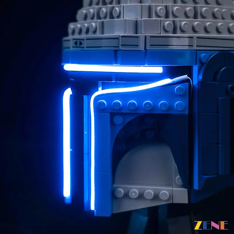 Light Kit for Jango Fett Helmet #75408 - Image 2