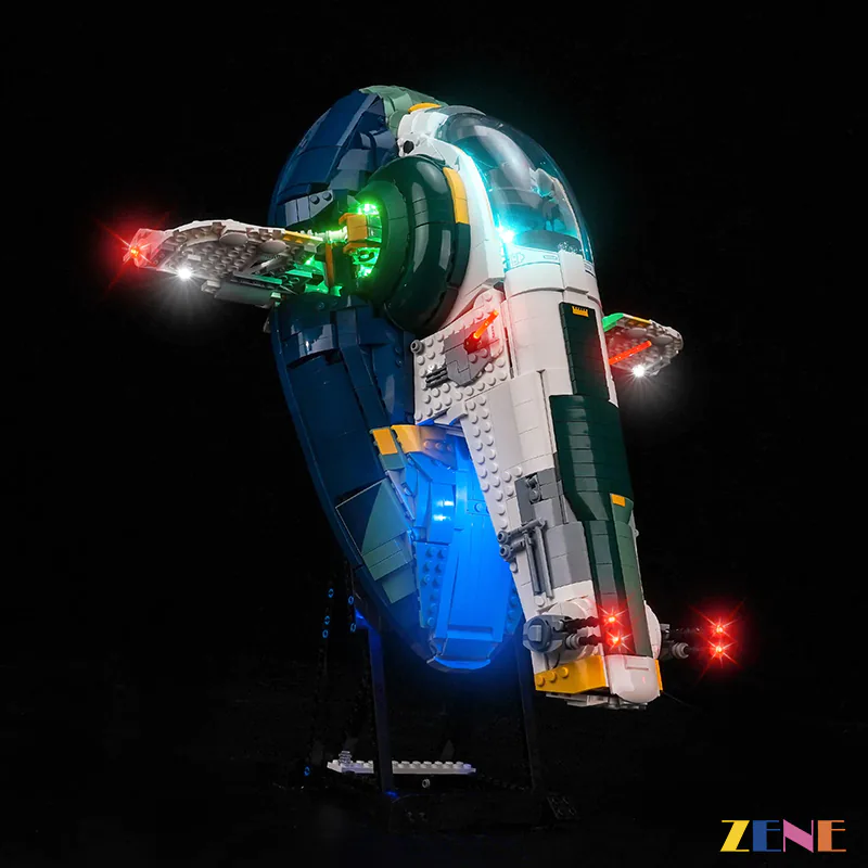 Light Kit for Jango Fett's Firespray-Class Starship #75409
