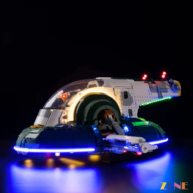 Light Kit for Jango Fett's Firespray-Class Starship #75409 (Ver.2)
