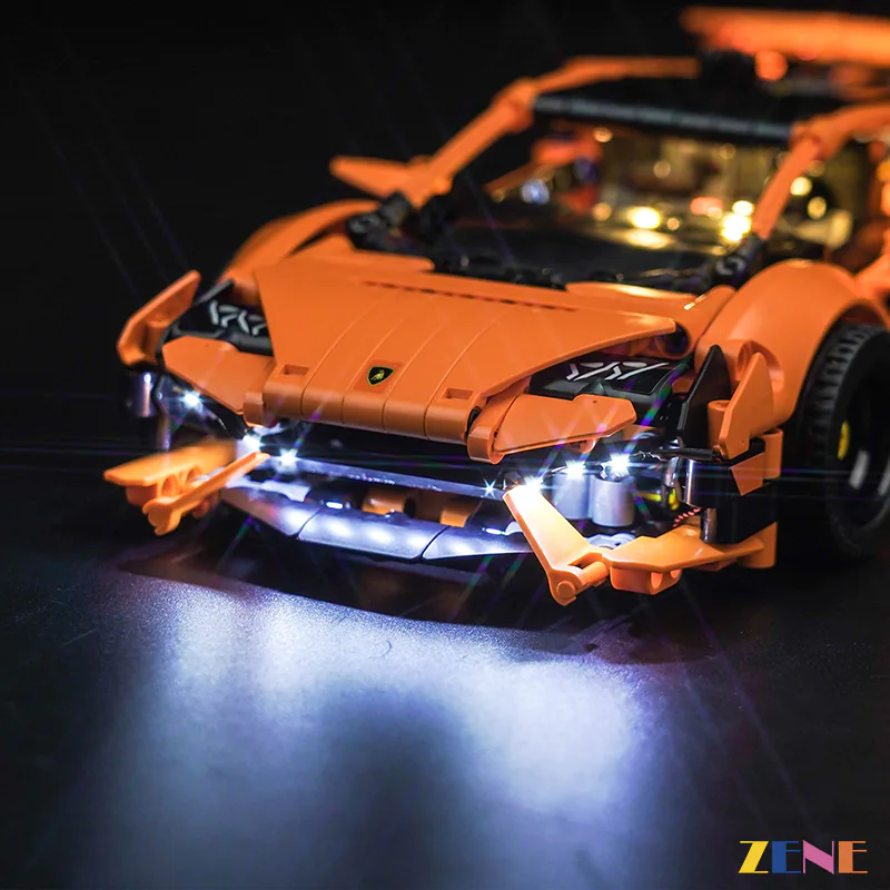 Light Kit for Lamborghini Huracán Tecnica Orange #42196 - Image 2