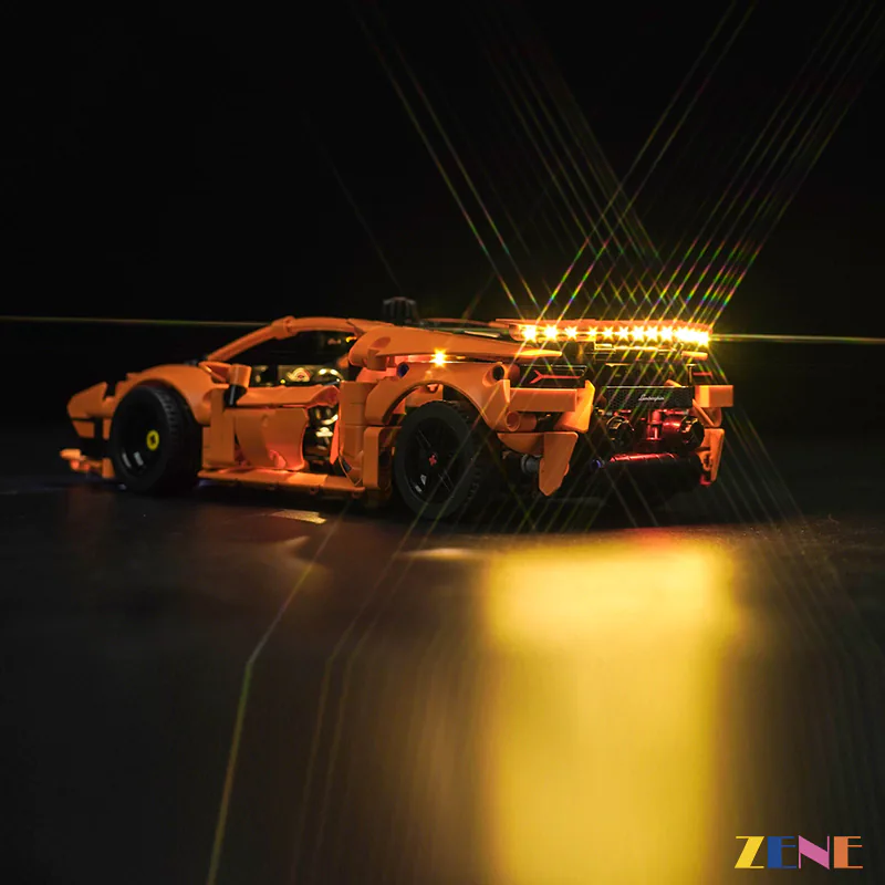 Light Kit for Lamborghini Huracán Tecnica Orange #42196 - Image 5