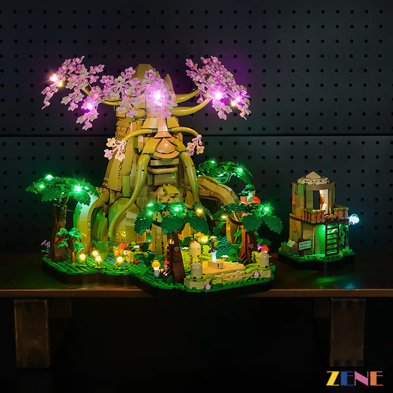 Light Kit for Great Deku Tree 2-in-1 #77092 (The Legend of Zelda™) - Image 7