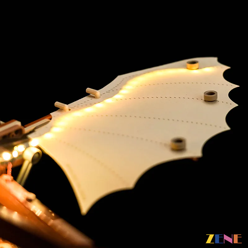 Light Kit for Leonardo da Vinci's Flying Machine #10363 - Image 4