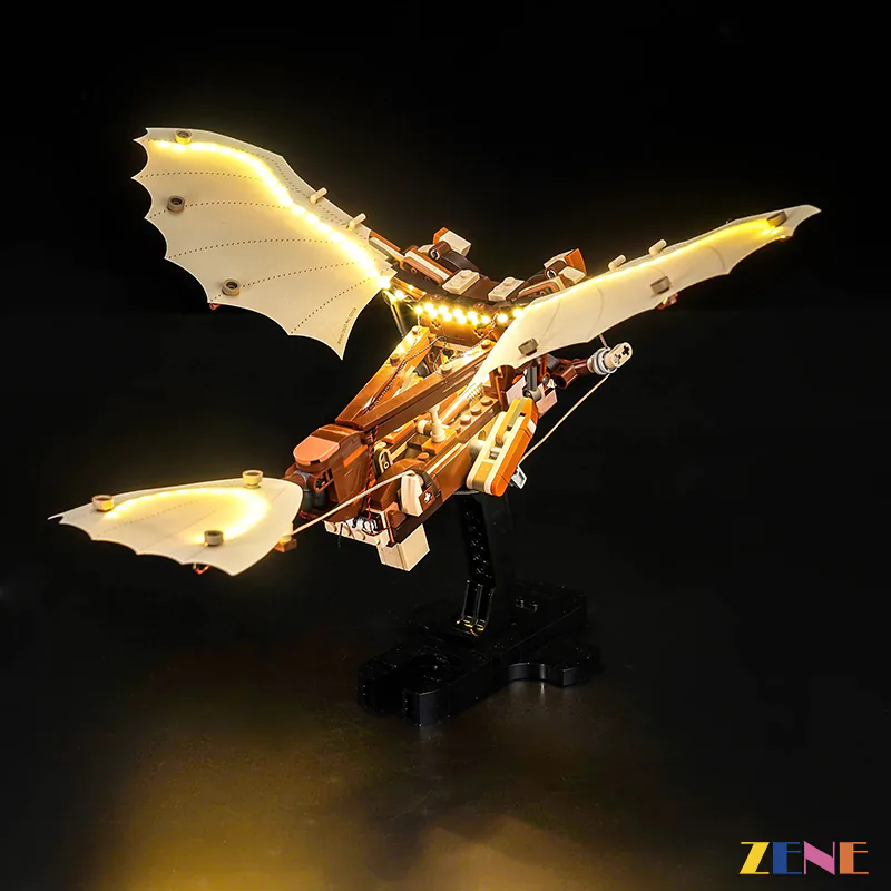 Light Kit for Leonardo da Vinci's Flying Machine #10363 - Image 5