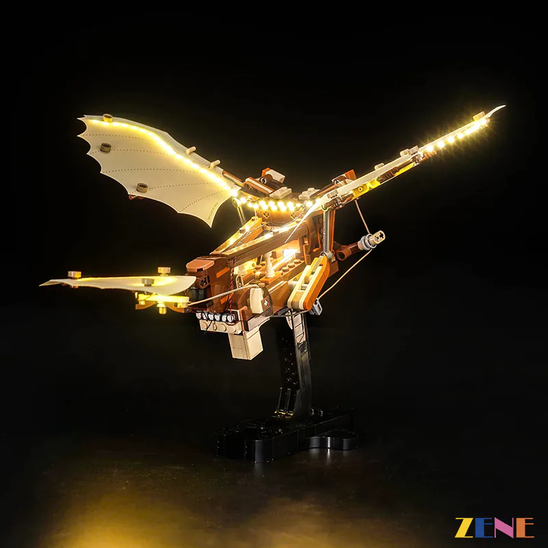 Light Kit for Leonardo da Vinci's Flying Machine #10363 - Image 6