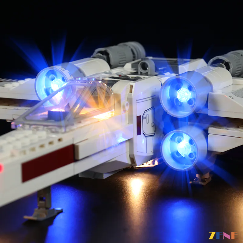 Light Kit for Luke Skywalker's X-Wing Fighter #75301 - Image 5