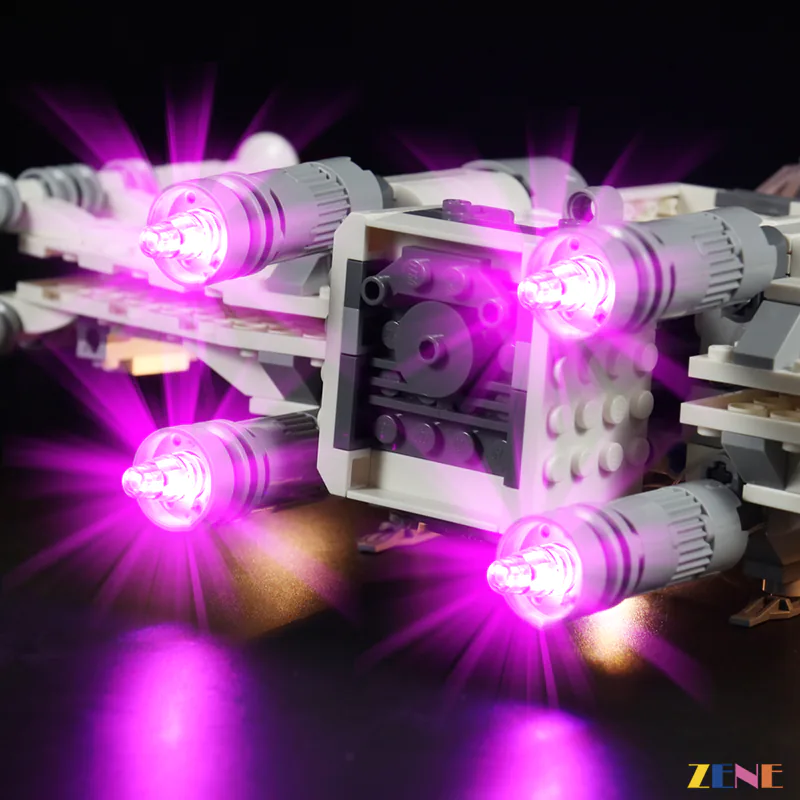 Light Kit for Luke Skywalker's X-Wing Fighter #75301 - Image 6