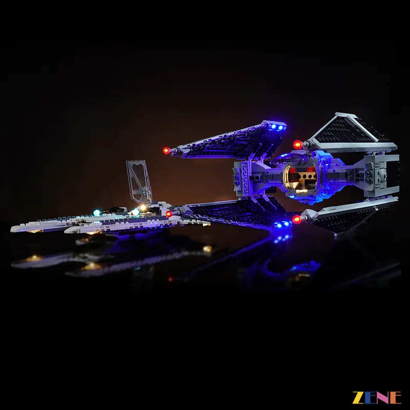 Light Kit for Mandalorian Fang Fighter vs. TIE #75348 - Image 4