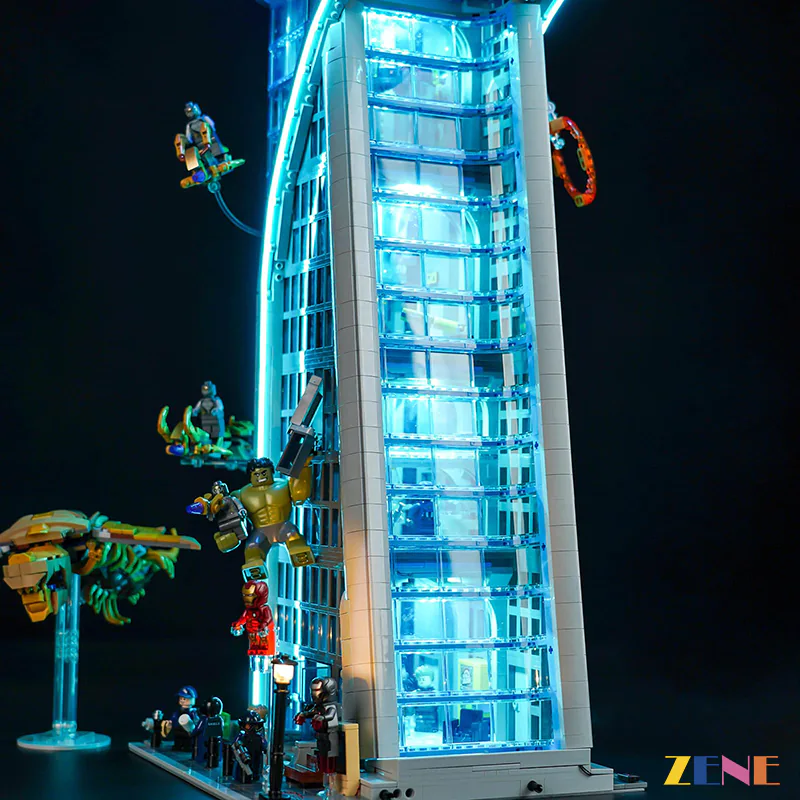 Light Kit for Marvel Avengers Tower #76269 - Image 4