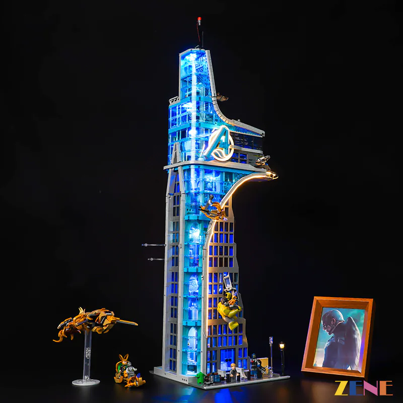 Light Kit for Marvel Avengers Tower #76269 (Ver.2) - Image 2