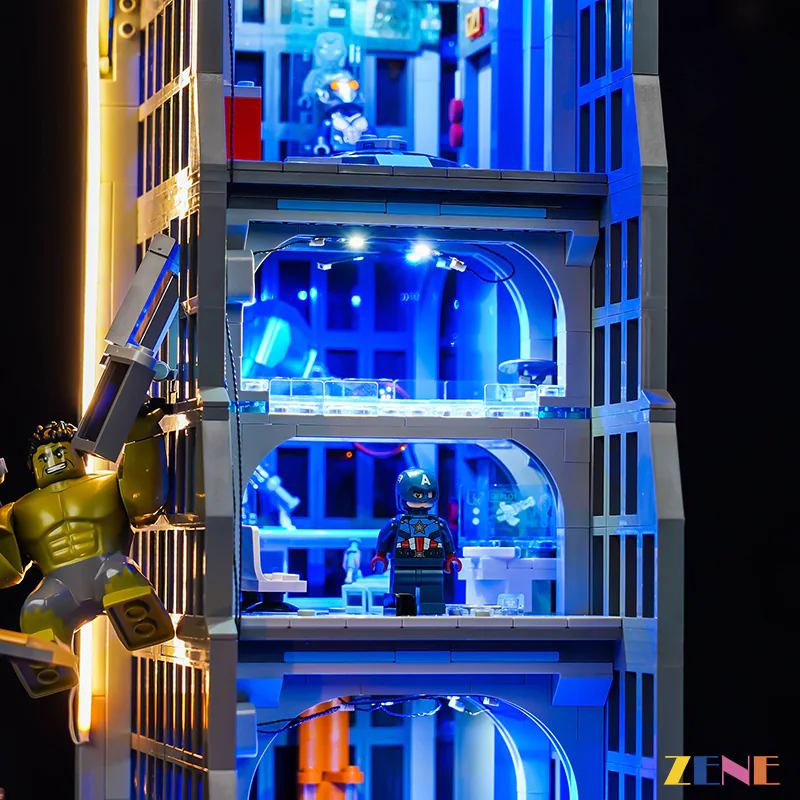 Light Kit for Marvel Avengers Tower #76269 (Ver.2) - Image 3