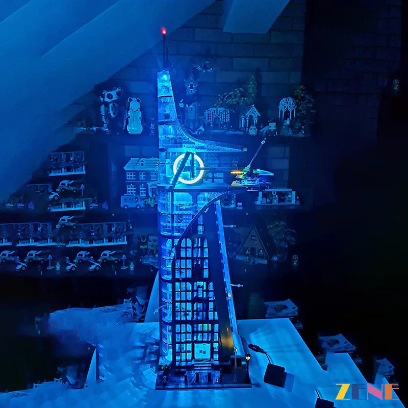 Light Kit for Marvel Avengers Tower #76269 (Ver3) - Image 7