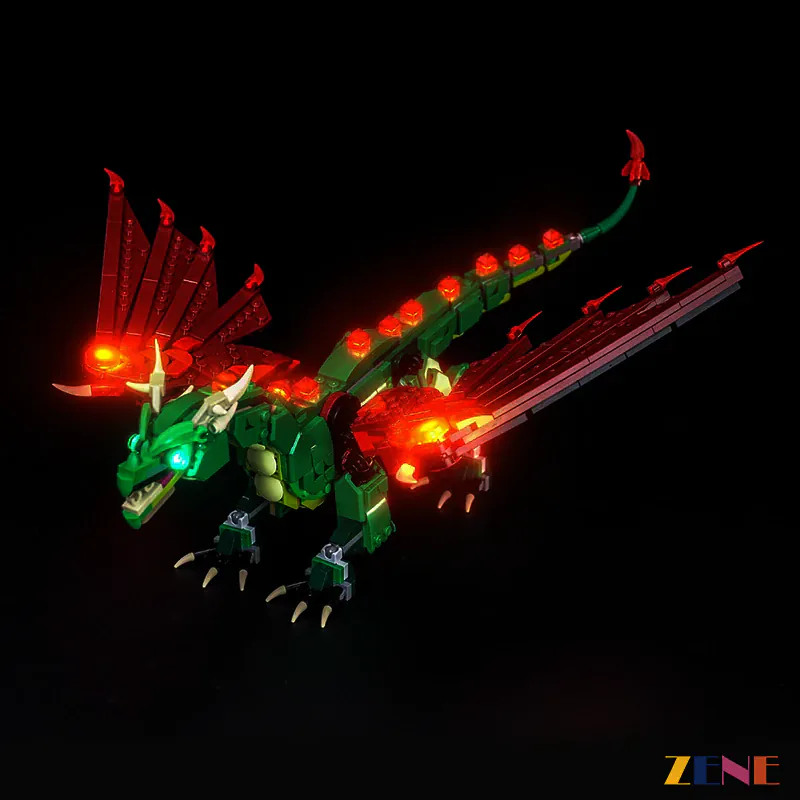 Light Kit for Medieval Dragon #31161