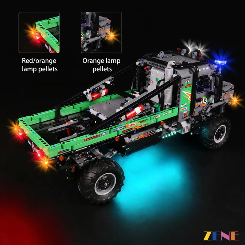 Light Kit for Mercedes-Benz Zetros Trial Truck 4X4 #42129 - Image 2