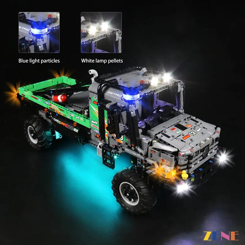 Light Kit for Mercedes-Benz Zetros Trial Truck 4X4 #42129 - Image 3