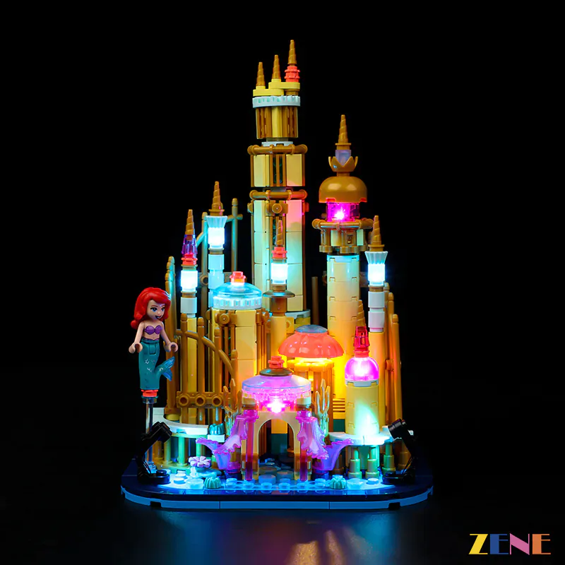Light Kit for Mini Disney Ariel Castle #40708 - Image 4