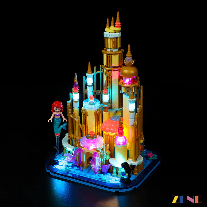 Light Kit for Mini Disney Ariel Castle #40708 - Image 5